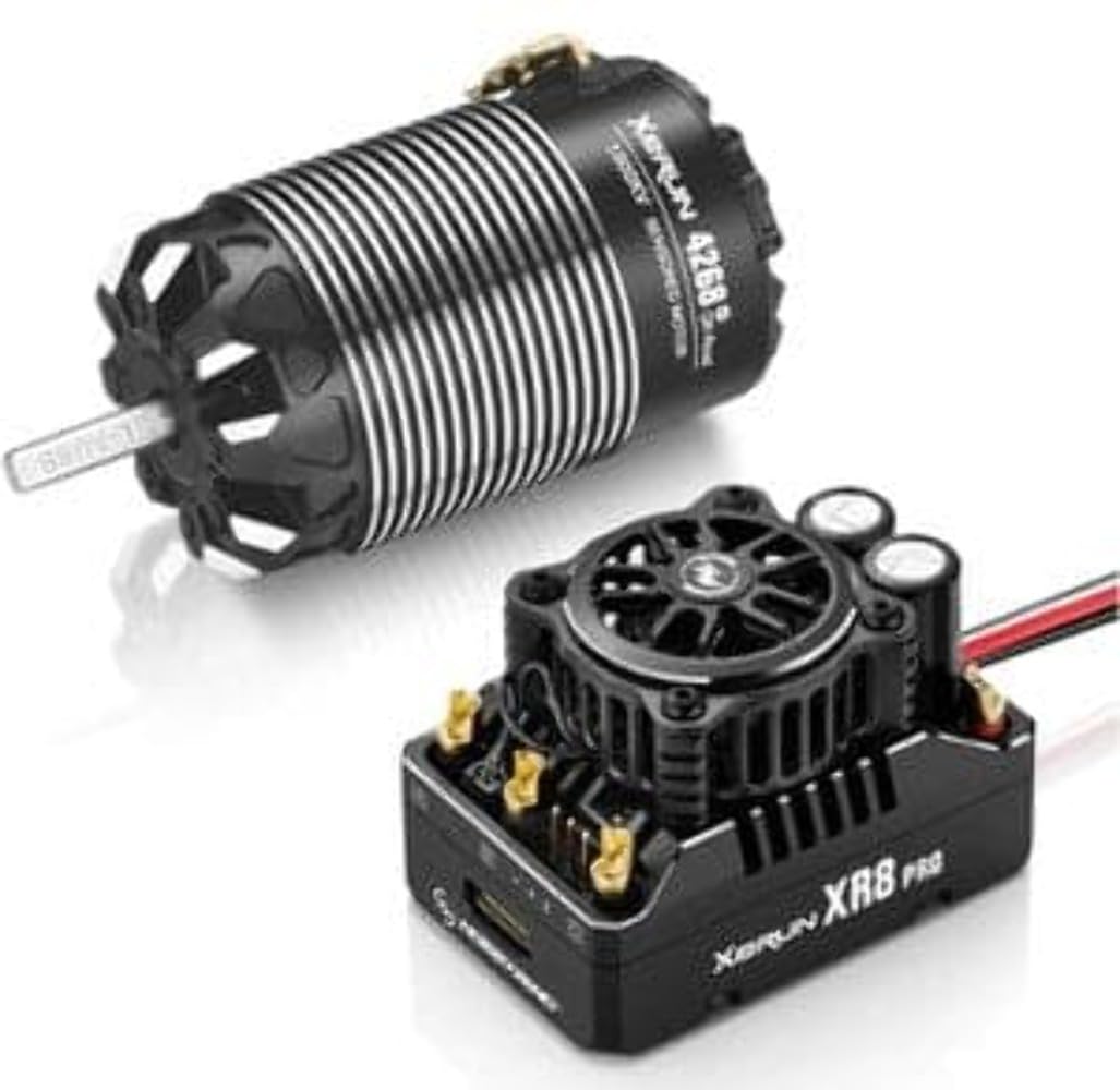 Amazon.com: HOBBYWING XR8 Pro G3 Combo (XR8 Pro G3 + 4268SD 2200KV